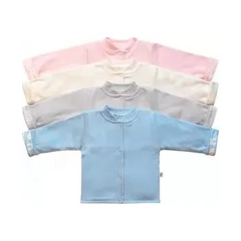 Dupačky Kabátek dvojitý oboustranný Zajíci Baby Service modrá velikost 68