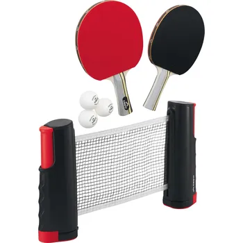 Stolní tenis CRIVIT Sada síťky a pálek s míčky na stolní tenis