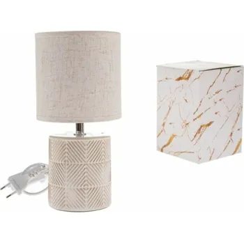 Lampička Casa de Engel Home Keramická elektrická stolní lampa 27cm, 1/12 Fialová UNI (2865444)