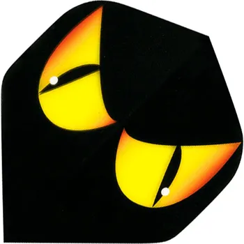 Příslušenství pro šipky Letky Designa Poly Metronic Standard No2 Yellow Eyes