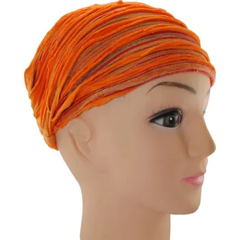 Šátek Látková čelenka Jalan Jeruk, oranžová, Sittar