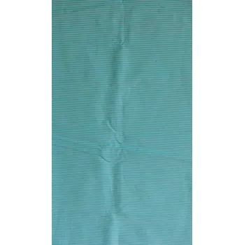 Bavlněná česká látka šíře 160cm - proužek 2mm - tyrkys (50cm)