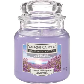 Svíčka Yankee Candle Vonná svíčka Lavender Beach, levandule, santalové dřevo, 104 g&nbsp;1729160E