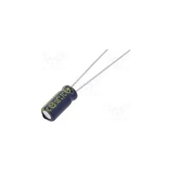 Kondenzátor Kondenzátor elektrolytický low ESR THT 15uF 50VDC Ø5x11mm