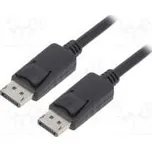 Cable DisplayPort 1.2 DisplayPort plug,both sides 2m black