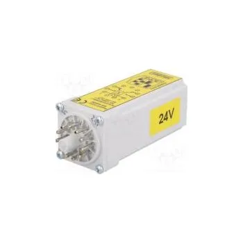 Relé Časové relé 15s÷12h DPDT 250VAC/8A,24VDC/8A Unap 24VAC IP20