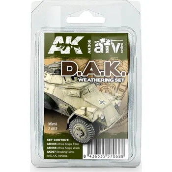 AK Interactive AFRIKA KORPS WEATHERING SET