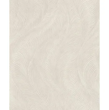 Tapeta Vliesová tapeta krémová, metalická - vlnky 659610 / Tapety na zeď Incanto (0,53 x 10,05 m) Rasch
