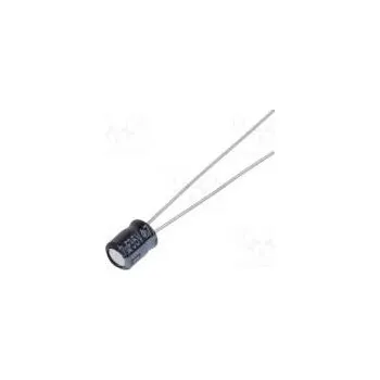 Kondenzátor Kondenzátor elektrolytický THT 4,7uF 35VDC Ø4x5mm ±20% 1000h
