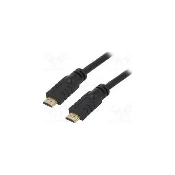 Video kabel Cable HDMI 1.4 HDMI plug,both sides 15m black