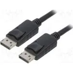 Cable DisplayPort 1.2 DisplayPort plug,both sides 1.5m black