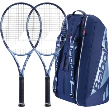 Tenisová raketa 2x Babolat Pure Drive Gen11 + Babolat Pure Drive RH12 velikost gripu: G3