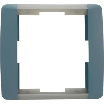 Rámeček jednonásobný ABB Element-Time 3901E-A00110 23 - modrošedá