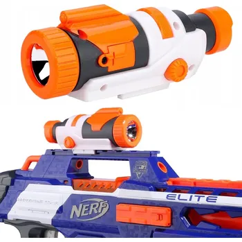 Dětská zbraň BLASTER SQUAD TAKTICKÁ SVÍTILNA S CÍLEM PRO PISTOLE NERF SB915