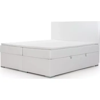 Postel Dvoulůžková postel BOLERO 140x200 Soft 17 bílá