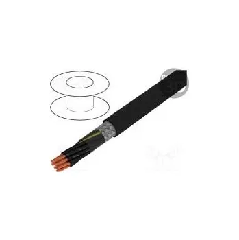 elektrický kabel HELUKABEL 10947 Vodič JZ-500-C 12G0,75mm2 PVC černá 300/500V CPR Eca