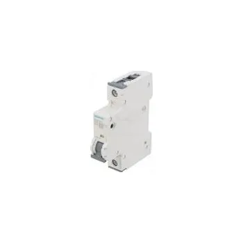 Jistič Jistič 230/400VAC Ijmen 16A Póly 1 DIN Průběh C 6kA IP20