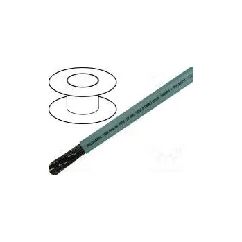 elektrický kabel HELUKABEL 10039 Vodič JZ-500 7x0,75mm2 nestíněný 300/500V Cu lanko šedá