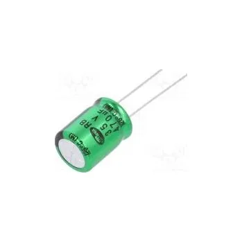 Kondenzátor Kondenzátor elektrolytický THT 470uF 35VDC Ø12,5x16mm ±20%