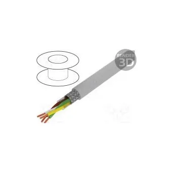 elektrický kabel BITNER S30864 Vodič BiT LiYCY 2x2x0,75mm2 PVC šedá 300/300V