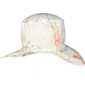 Klobouk Mimilove Bavlněný klobouček s MAŠLÍ vel. 0-1 rok Víly