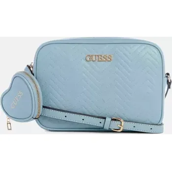 GUESS dámská kabelka,crossbody Pristina Quilted modrá