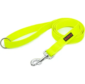 Vodítko pro psa Vodítko pro psa BARICO Neon Yellow Délka: 150 cm, Typ karabiny / Šířka vodítka: Malá / 2 cm