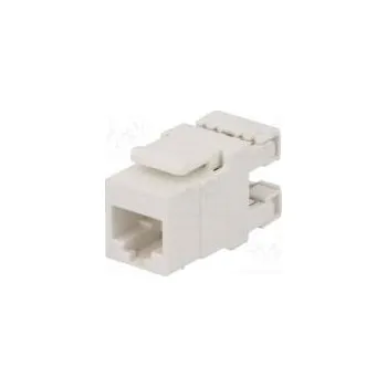 Elektrická zásuvka Zásuvka RJ45 PIN 8 Kat 6 nestíněné,Keystone 22AWG-26AWG IDC