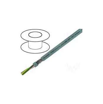 elektrický kabel HELUKABEL 16001 Vodič TRONIC-CY LiY-CY 1x0,5mm2 PVC šedá 350V CPR Eca