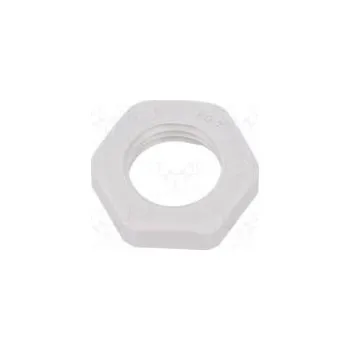 Matice HUMMEL 1.262.0700.11 Matice PG7 polyamid Thk 5mm Klíč 19mm šedá -40÷100°C