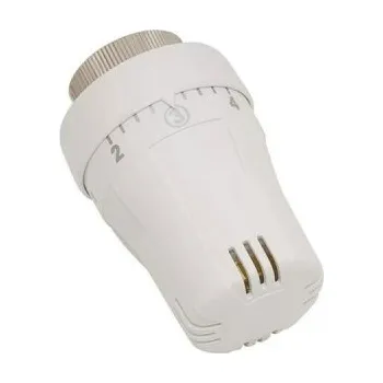 Termostatická hlavice, set 4 ks, ochrana proti mrazi, M 30, 1,5 mm, bílá - N Admiral