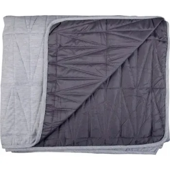 Prostěradlo Přehoz Essex polyester 170 cm x 210 cm šedý