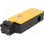 Bezpečnostní spínač zámkový LS-ZBZ NC + NO IP65 plast žlutá
