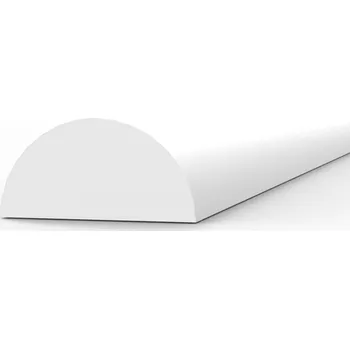 AK Interactive Half cane 4.00 x 350mm - STYRENE STRIP