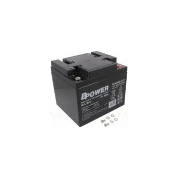 Záložní baterie BPOWER olověný akumulátor AGM 12V 50Ah bezobslužný 259x168x211mm