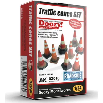AK Interactive TRAFIC CONES SET