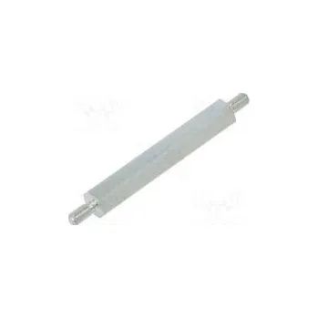 Šroub Distanční sloupek se závitem 50mm Vněj.závit M4 šestihranný