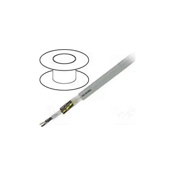 elektrický kabel HELUKABEL 22534 Vodič ovládací MULTIFLEX 512®-PUR 2x1,5mm2 PUR šedá lanko Cu
