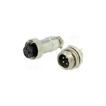 Elektrická zásuvka Zásuvka,zástrčka mikrofonní MINI vidlice,zásuvka PIN 5 MINI