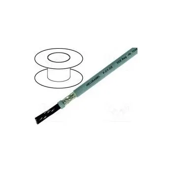 elektrický kabel HELUKABEL 16052 Vodič F-CY-OZ 3x1mm2 PVC šedá 300/500V CPR Eca TRONIC CY