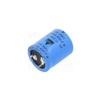 Kondenzátor Kondenzátor elektrolytický SNAP-IN 4,7mF 50VDC Ø25x30mm ±20%