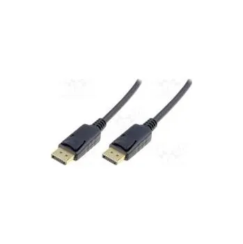Video kabel Cable DisplayPort 1.1a DisplayPort plug,both sides 10m black