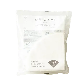 Příprava kávy Origami papírové filtry M