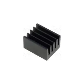 Chladič motoru Chladič lisovaný černá L 10mm W 8mm H 6mm 71K/W hliník