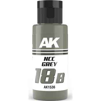 Modelářská barva AK Interactive Dual Exo 18B - Ncc Grey