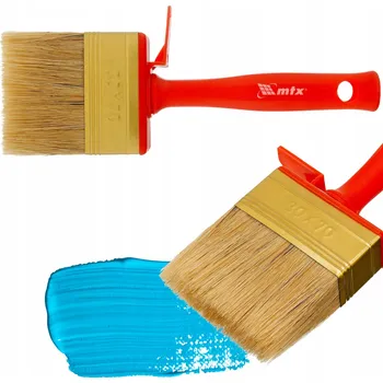 Malířský štětec Štětec s přírodní štětinou 70x30 mm malířský na barvy a lepidla