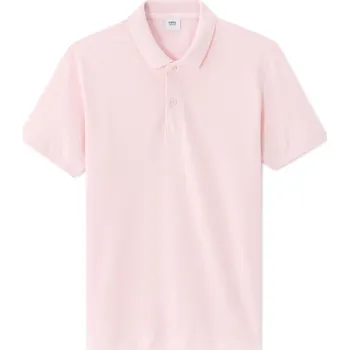 Pánské oblečení Celio Polo tričko pique Teone 1176604 Růžová L