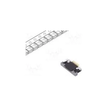 Elektrický konektor Konektor FFC/FPC vodorovné PIN 8 dolní kontakty,ZIF SMT SFV