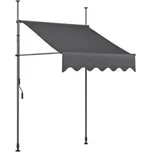 Markýza 509166, s upínacími svorkami, šedá, 200 x 120 cm - N Garden Pleasure