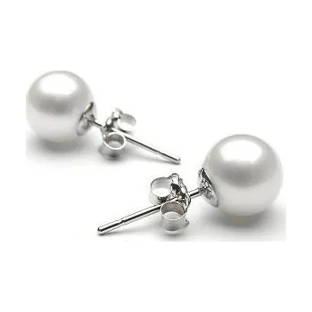 Náušnice Prosperk Náušnice pecky ocelové perličky S4436